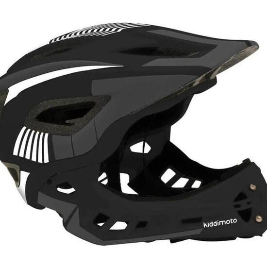 KIDDIMOTO Full Face helmBlack-white