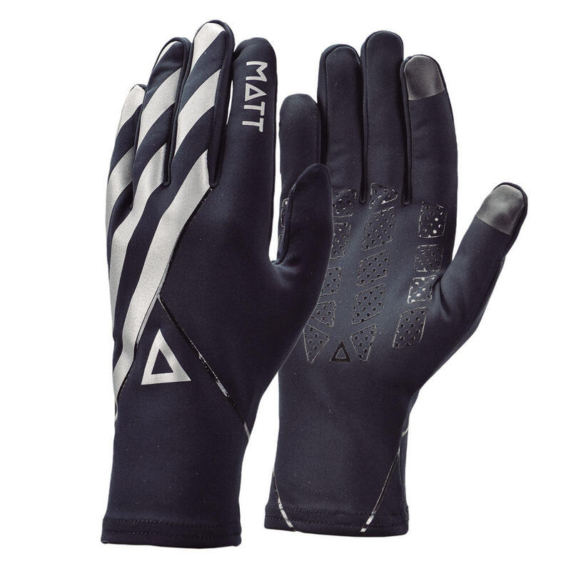 Guantes de running Urban Adulto Negro