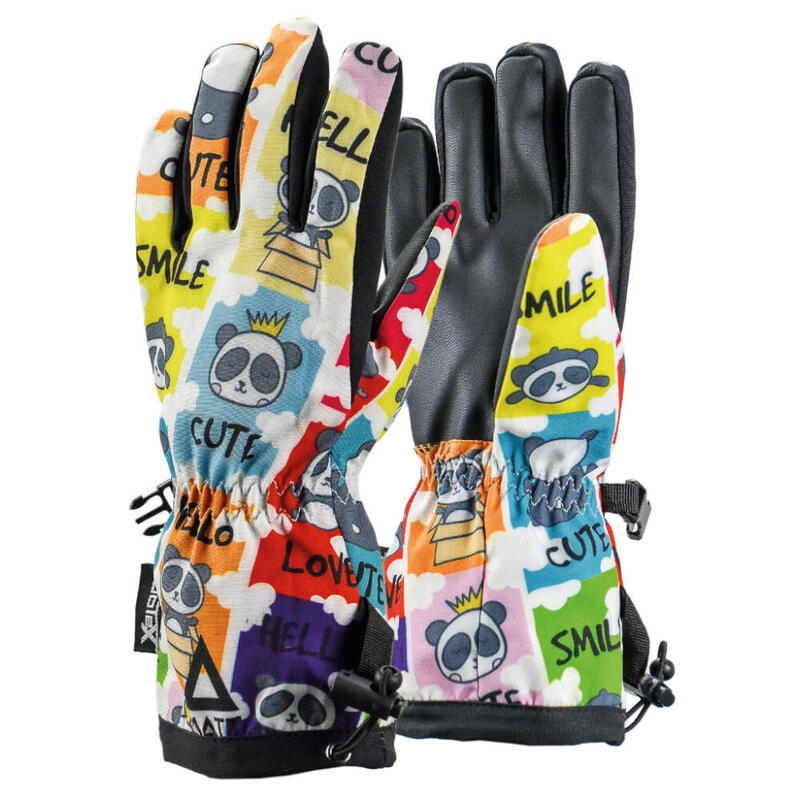 Guantes de esquí Tootex Panda Infantil multicolor