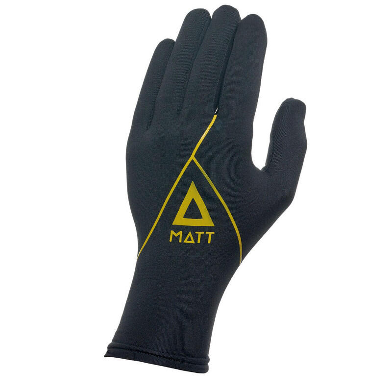 Guantes de running Tivissa Hombre Negro