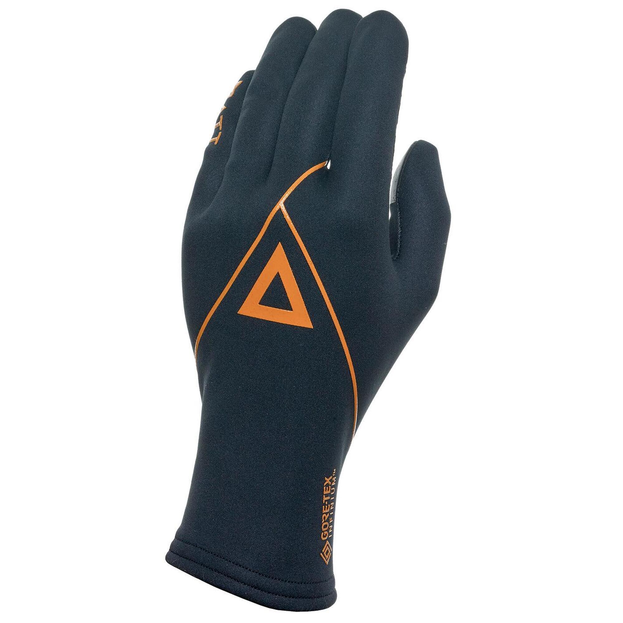 Guantes de running Gore-Tex Ager Hombre Negro