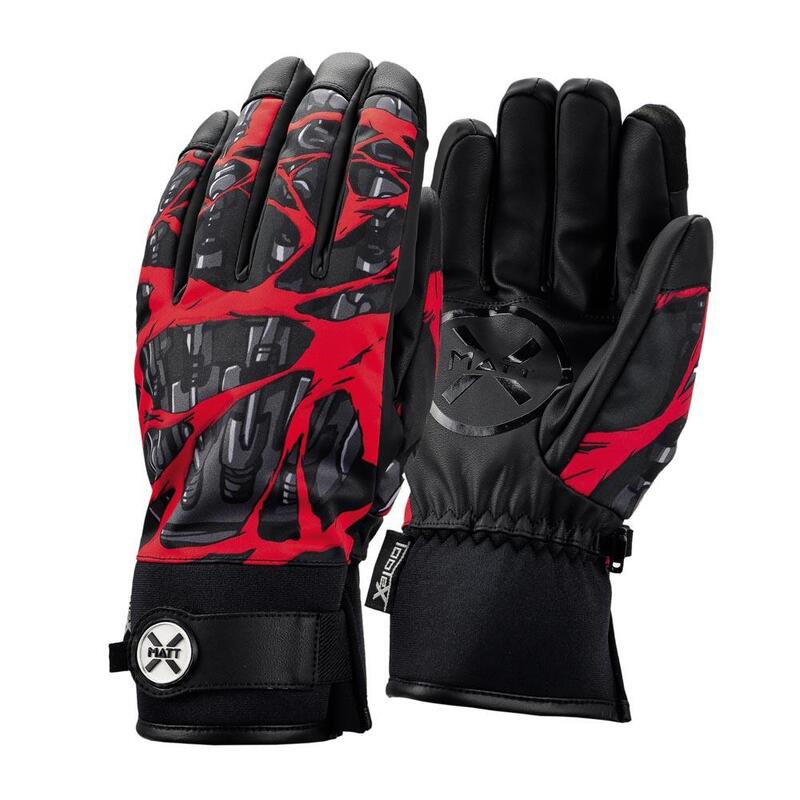 Guantes de esquí Tootex Cyborg Adulto Rojo