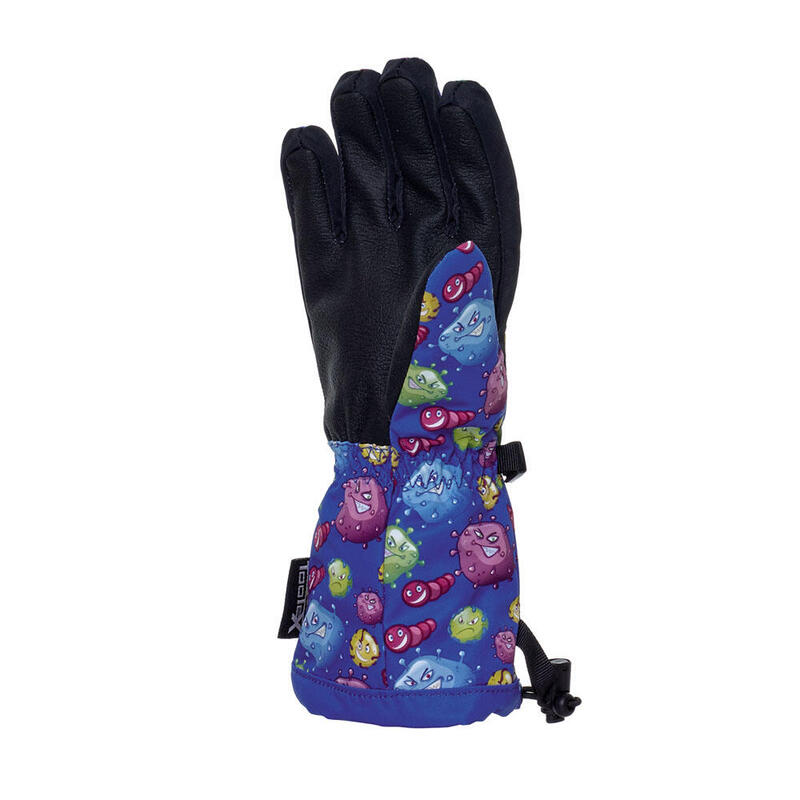 Guantes de esquí Tootex Bubble Monsters Kids Azul