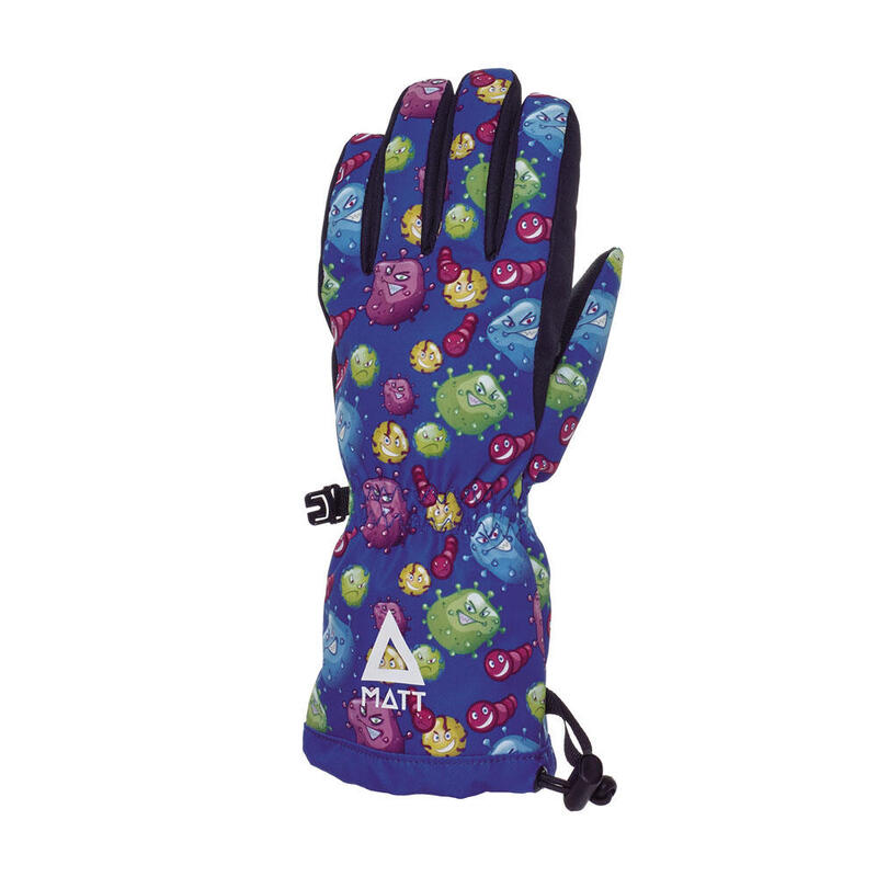 Guantes de esquí Tootex Bubble Monsters Kids Azul