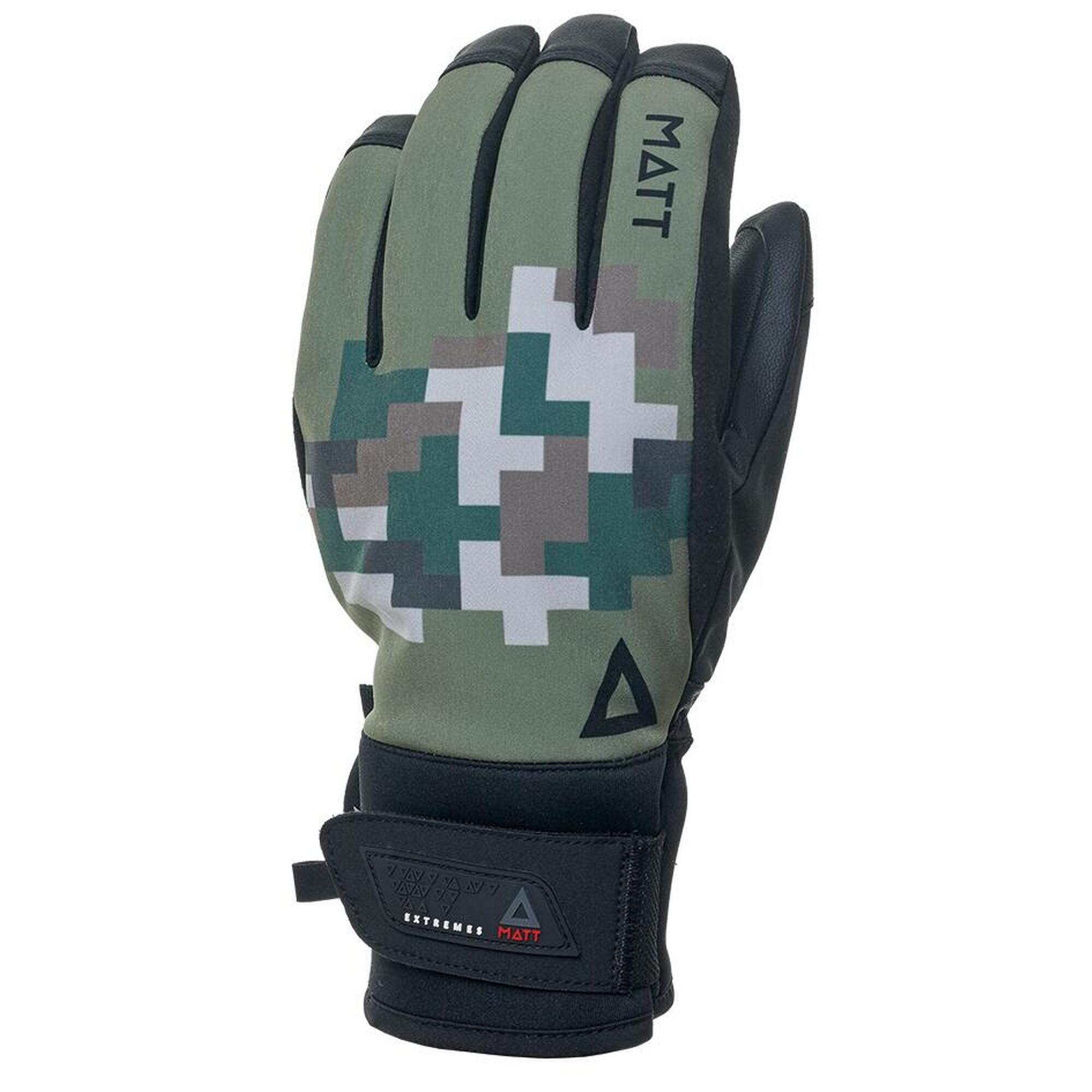 Guantes de esquí Tootex Mundial Hombre Khaki