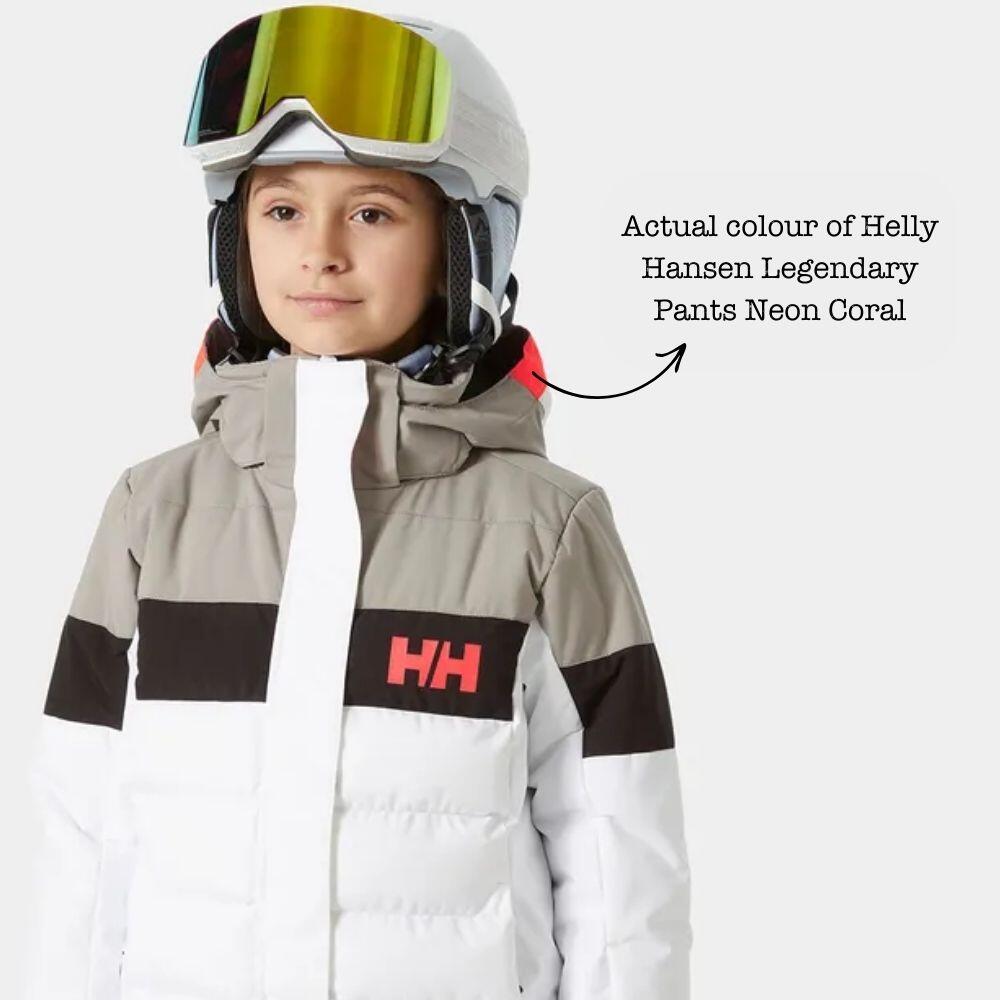 Helly Hansen Girls Legendary Ski Pants - Neon Coral 4/5