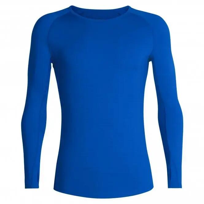 Icebreaker 200 Oasis LS Crewe Thermal Top Mens - Lazurite