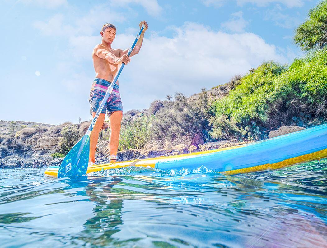 Wiosło SUP AQUATONE FLEXOR 3-częściowe włókno szklane 7/7