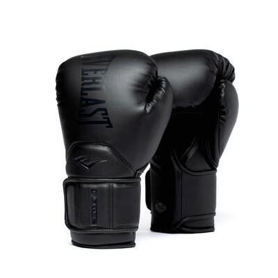 Everlast elite 2 pro hook & loop (kick)bokshandschoenen | zwart | 16-oz