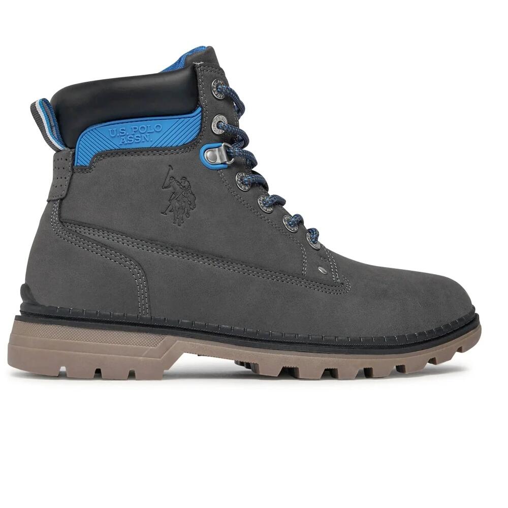 U.s. Polo Assn. - Us Polo Assn Bottines Homme Mi-hauteur Gris-bleu - Chaussures De Sport - Bleu|marron|noir - Decathlon