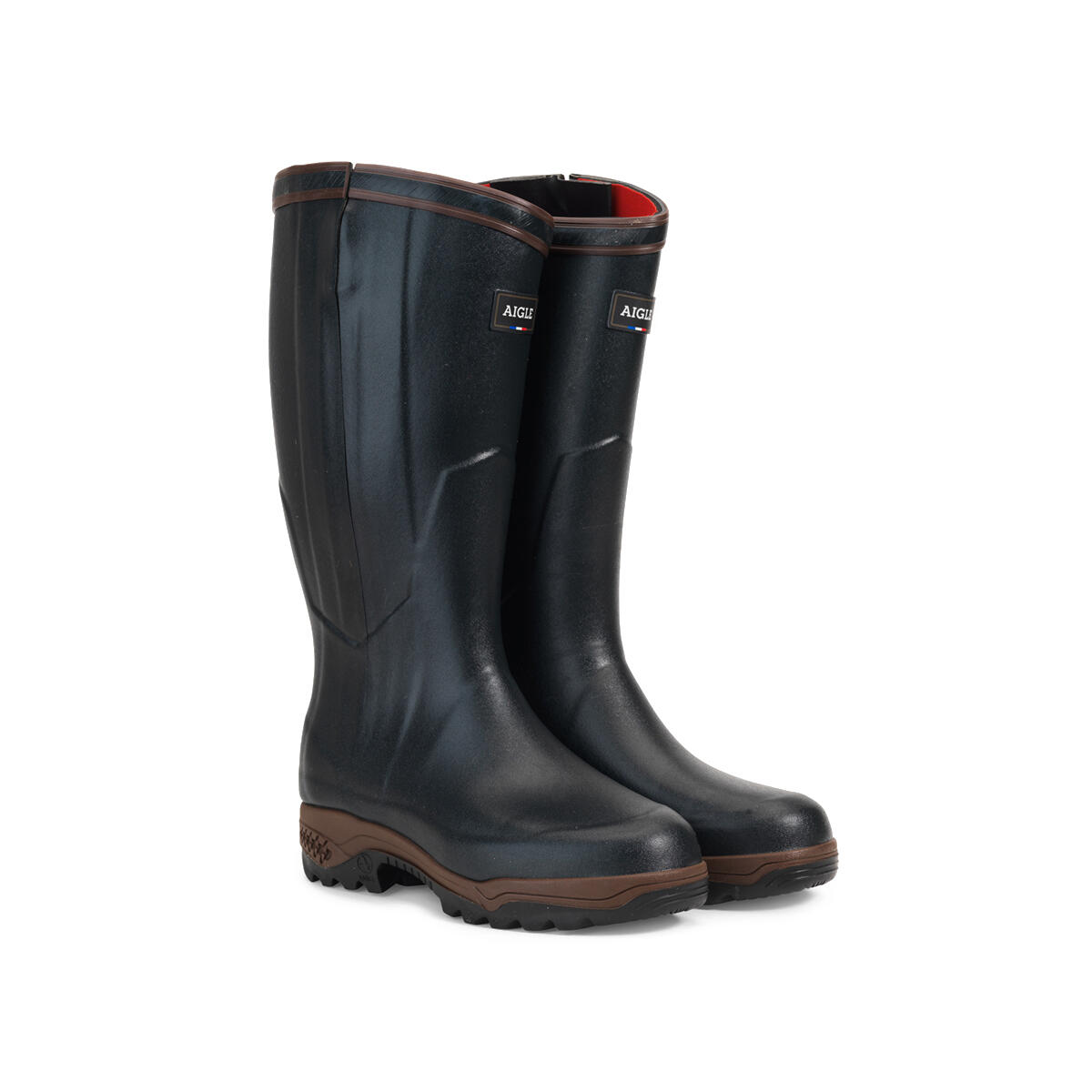 Botte de chasse PARC2 ISO OPEN Homme Bleu marine 2/4