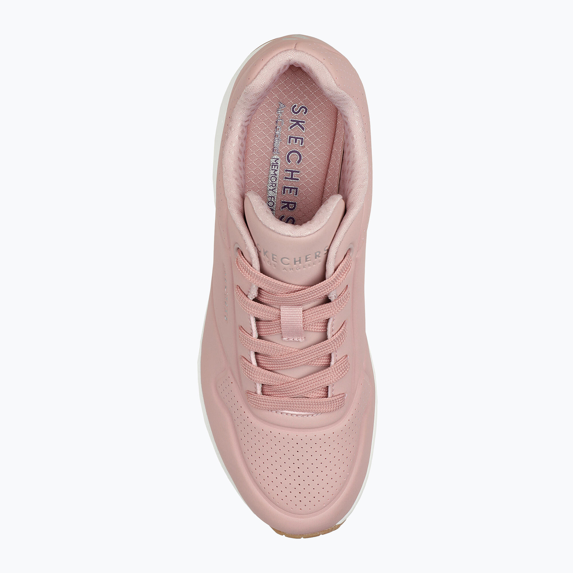 Scarpe lifestyle Skechers UNO Stand on Air rosa da donna 5/7