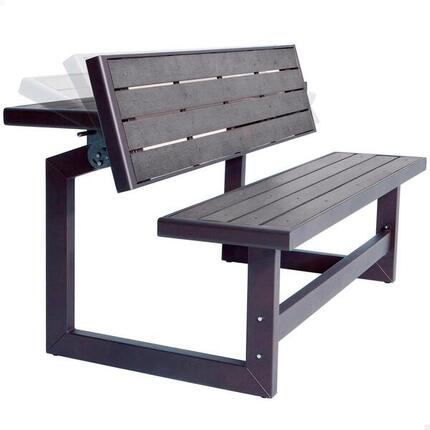 Banc de jardin convertible