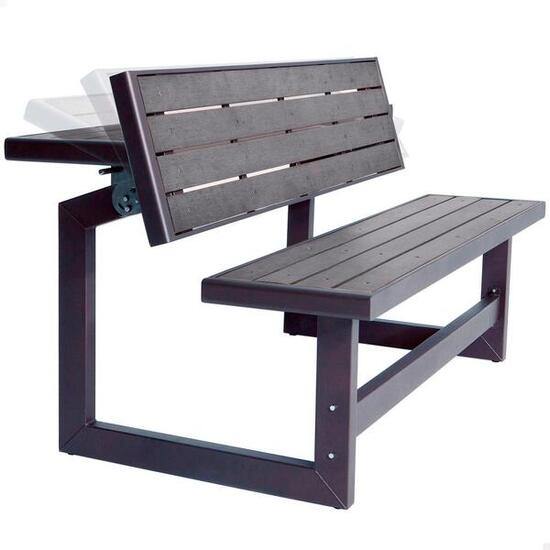 Banc de jardin convertible