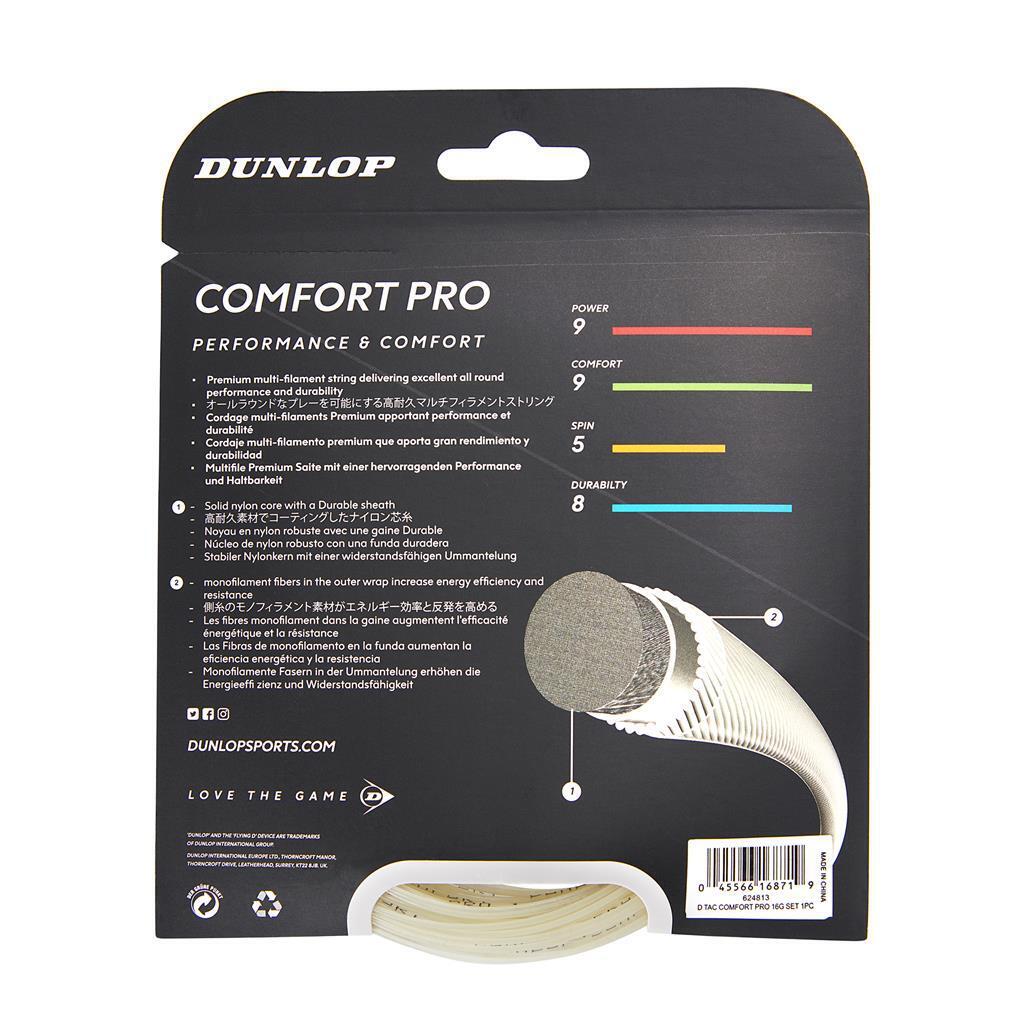 Cordage Dunlop comfort pro 2/3