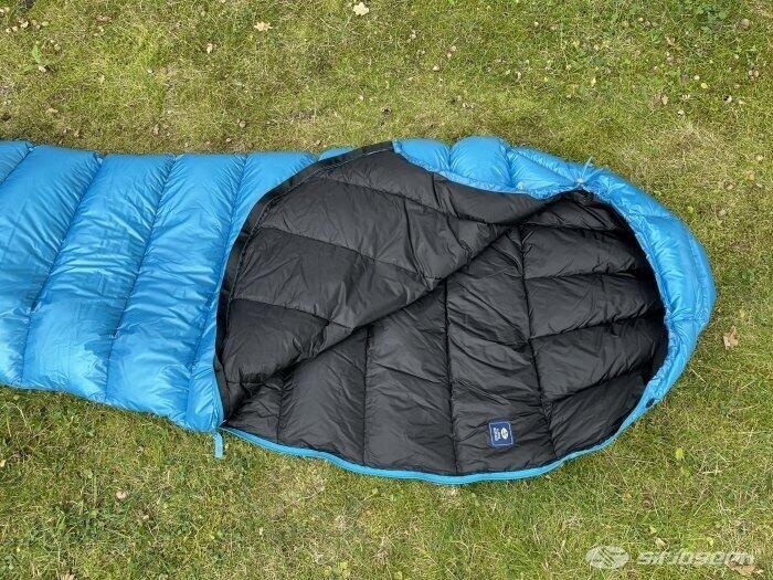 Sacco a pelo a mummia serie leggera Koteka III 290 190L - Blu - Adulti 3/5