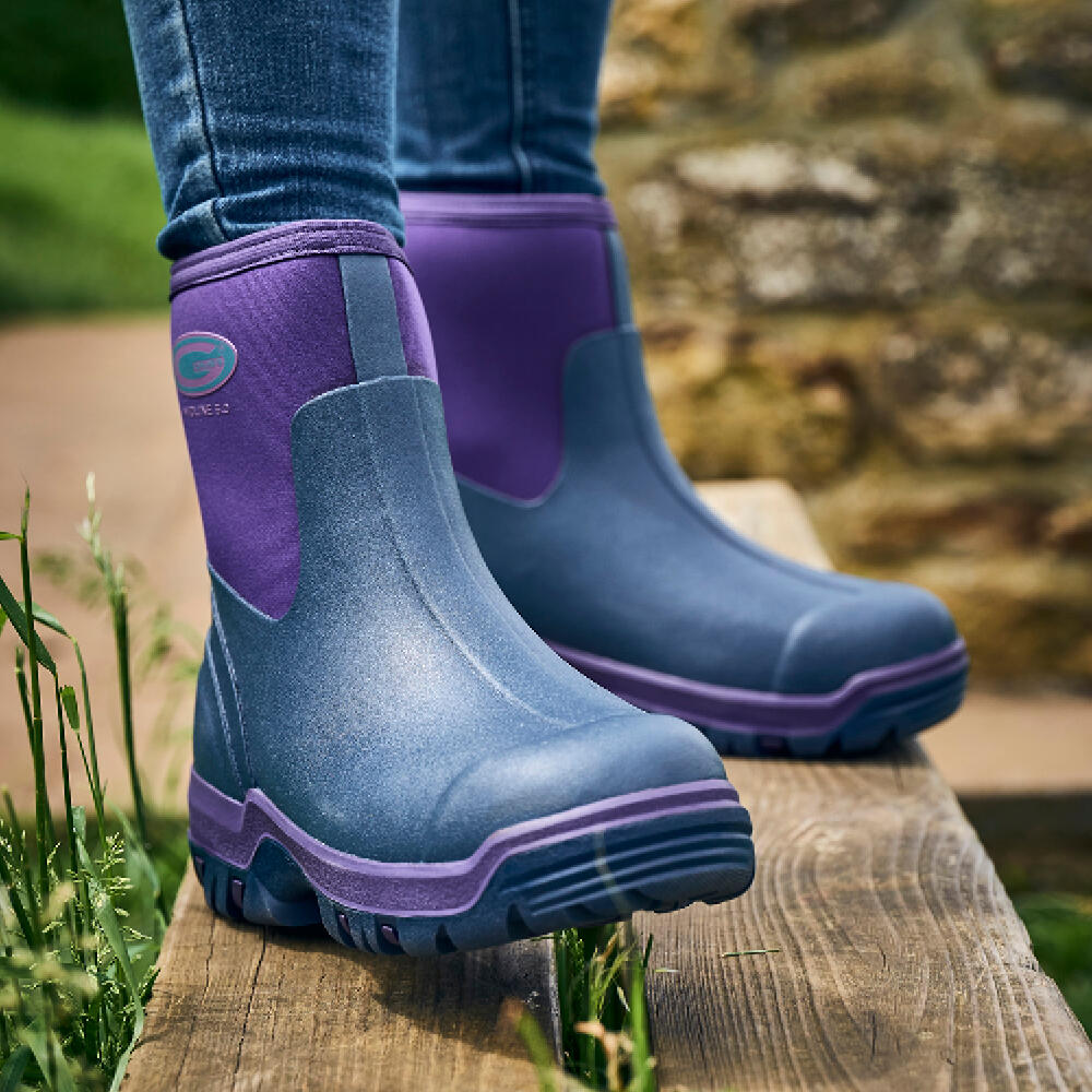 Stivaletti bassi di gomma da donna Grubs Boots Midline Mid Height 2/3