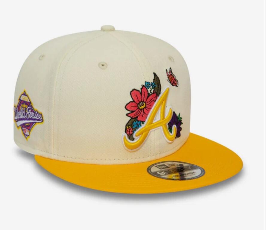 MLB Floral 9FIFTY Snapback 2/3