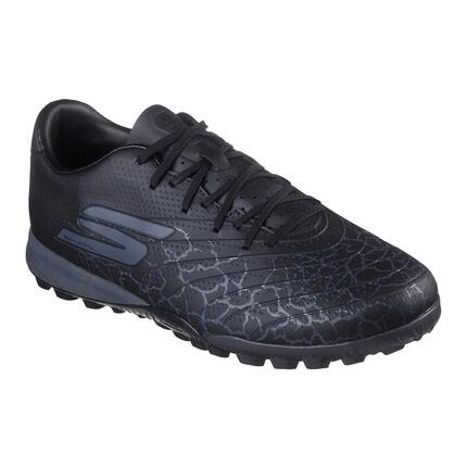 Chaussures De Foot Motif/style Effet Craquelé Homme (Noir / Argenté)