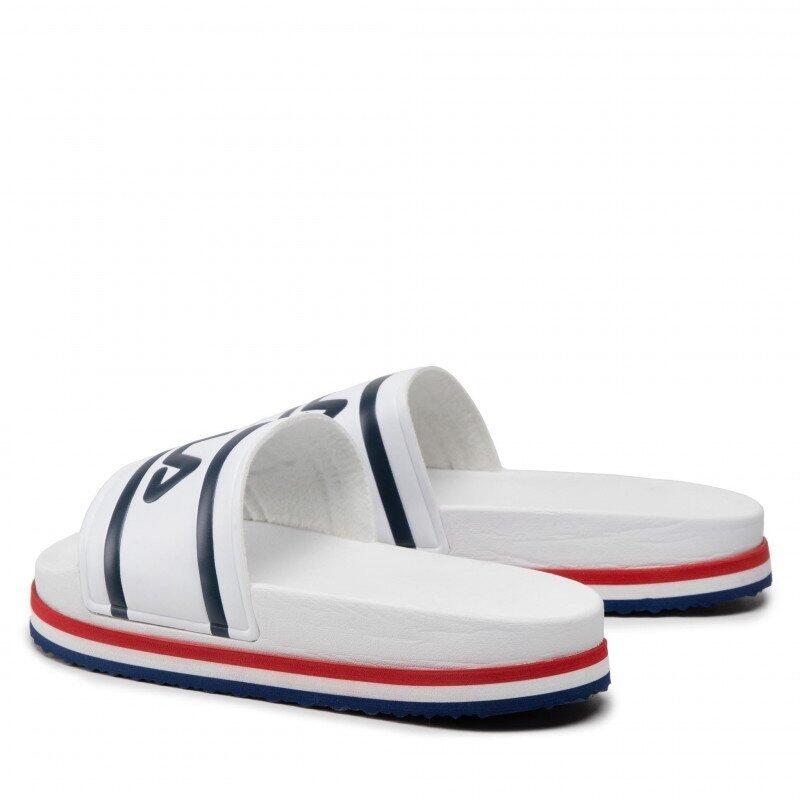Fila Morro Bay Zeppa Wmn tongs de piscine femme, blanc 4/5