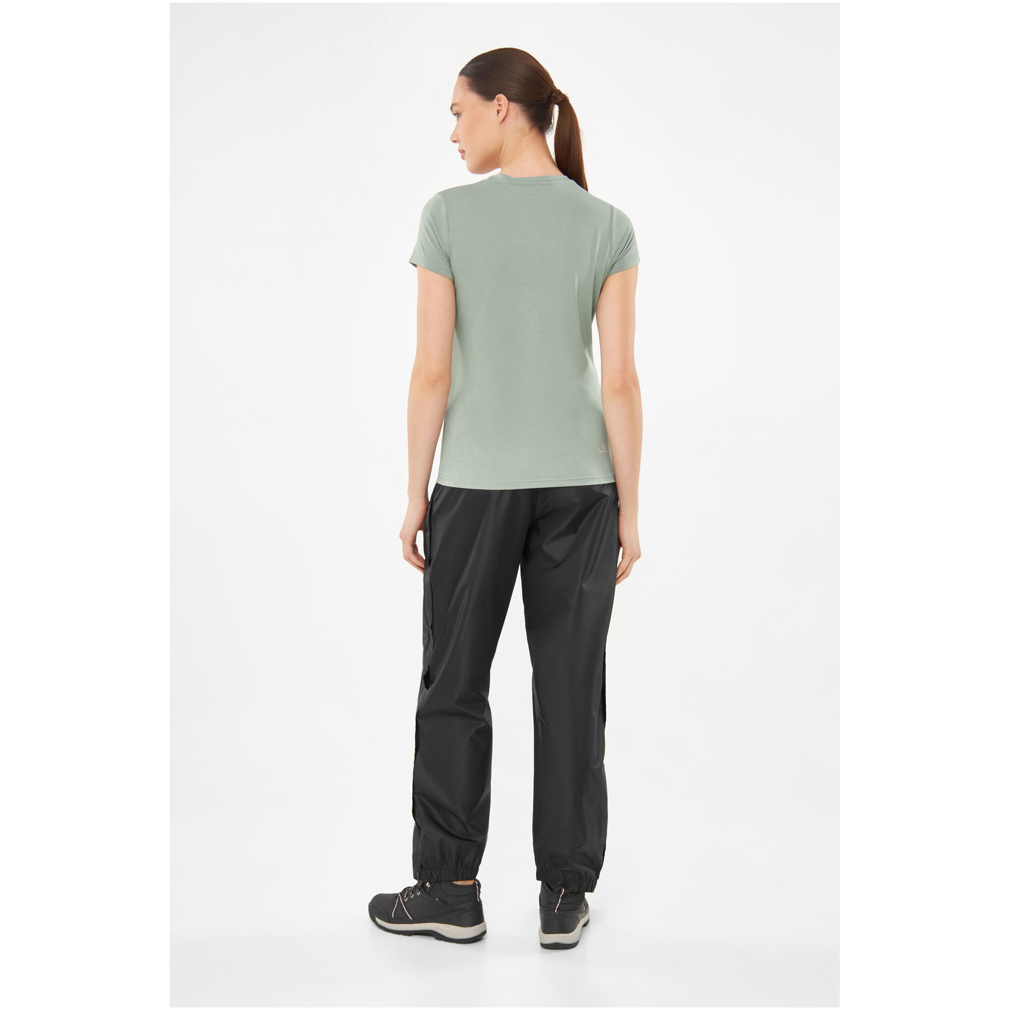 Tee Shirt Randonnée Femme Bambou Viking "Lenta Bamboo Light Lady" Vert 3/7