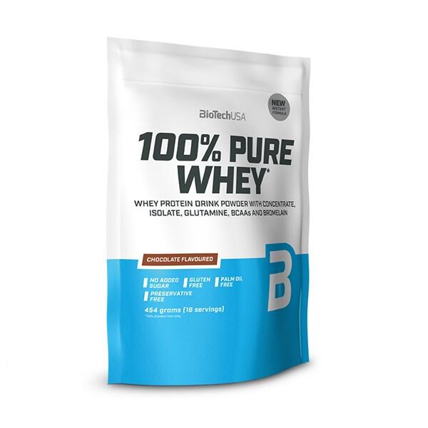 BioTechUSA 100% Pure Whey 454 g Exclusivo Online      19,49€  Preço por quantidade 42,93€kg BIOTECHUSA BioTechUSA 100% Pure Whey 454 gVendido e expedido por: FitnessZone    