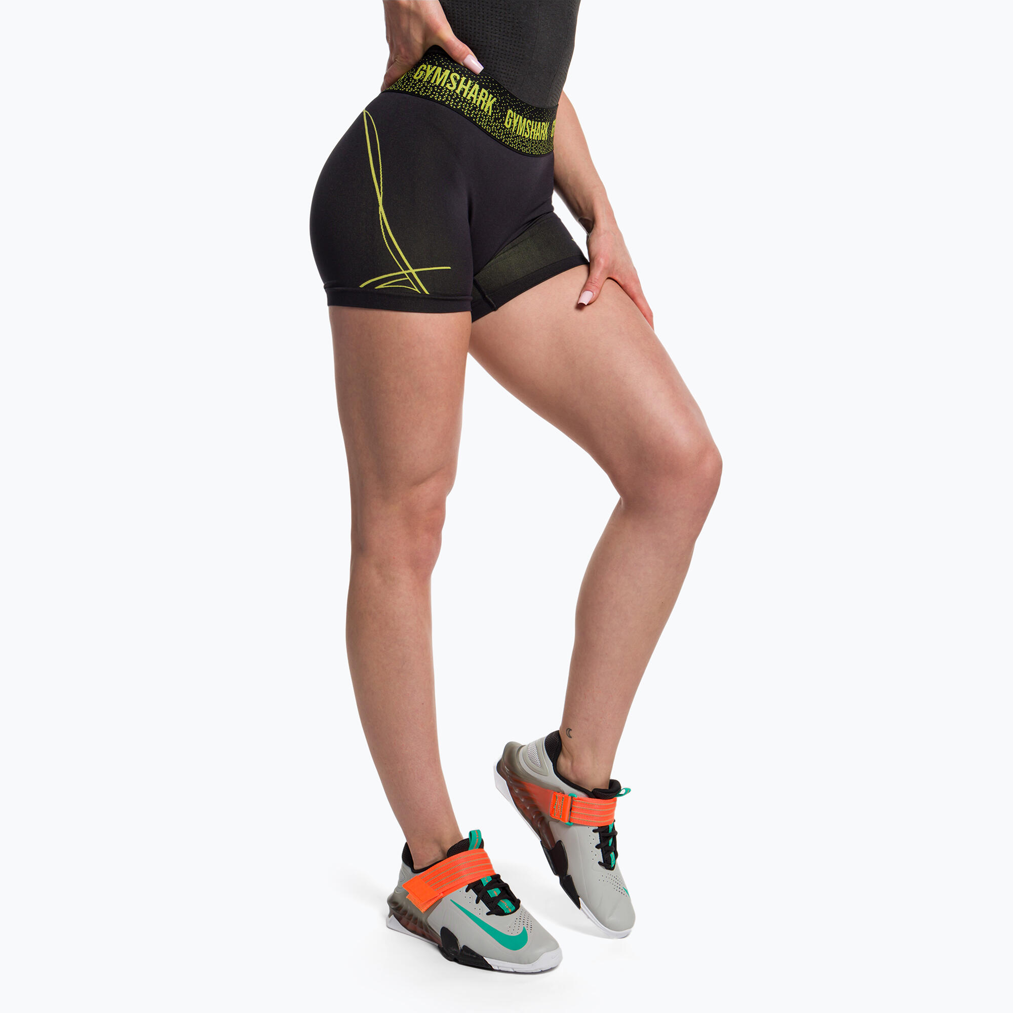 Pantaloncini da allenamento Gymshark Apex senza cuciture a vita bassa da donna 5/5