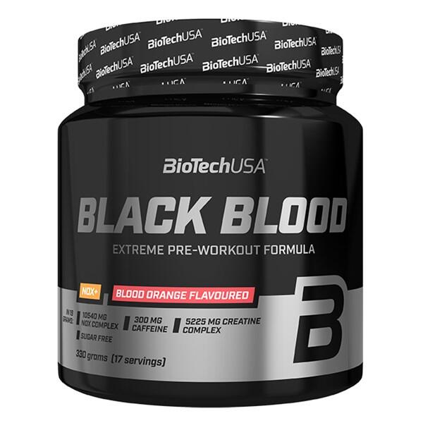 PreWorkout | PreWorkout | Black Blood NOX+ (330g) | Frutos tropicais Exclusivo online                                5 cores disponíveis
 35,89€  Preço por quantidade 108,76€kg BIOTECHUSA PreWorkout | PreWorkout | Black Blood NOX+ (330g) | Frutos tropicaisVendido e expedido por: Masmusculo  