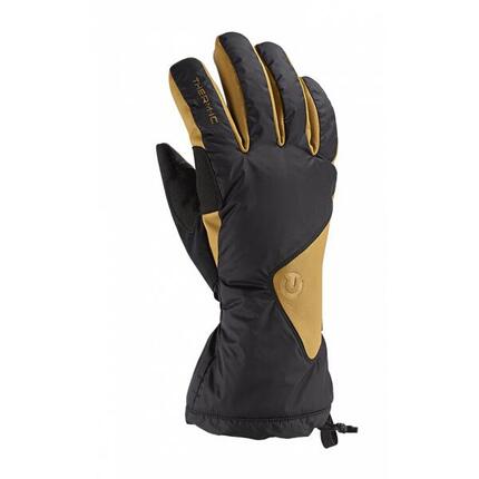 Ski-Handschue Extra Warm - Polyester, PrimaLoft, Schwarz, Grösse 6,5