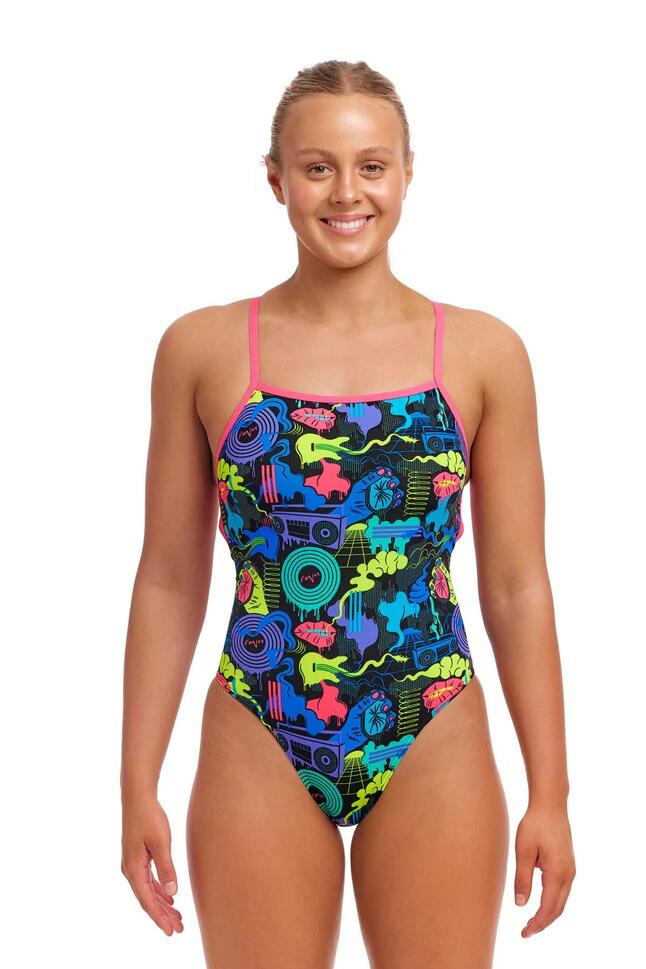 Strój kąpielowy damski Funkita Poppy Long Strapped In