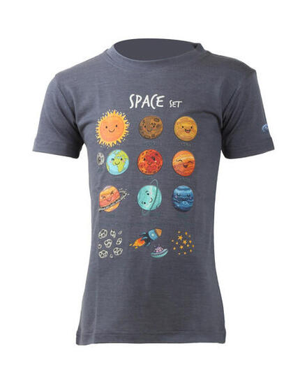 T-shirt enfant en mérinos LUNA