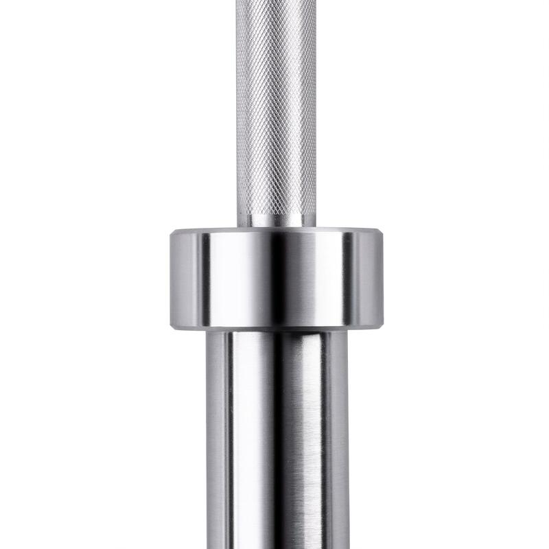 Barre Olympique Musculation 2,2m * 50mm 4 Roulements 20 Kg à 365 Kg Fitness Tech