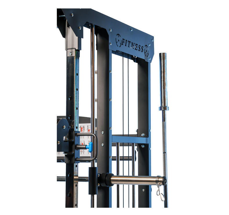 Multistation Smith IF1100 - Tour à plaques de 200 kg - Design Le Plus Compact 4/8