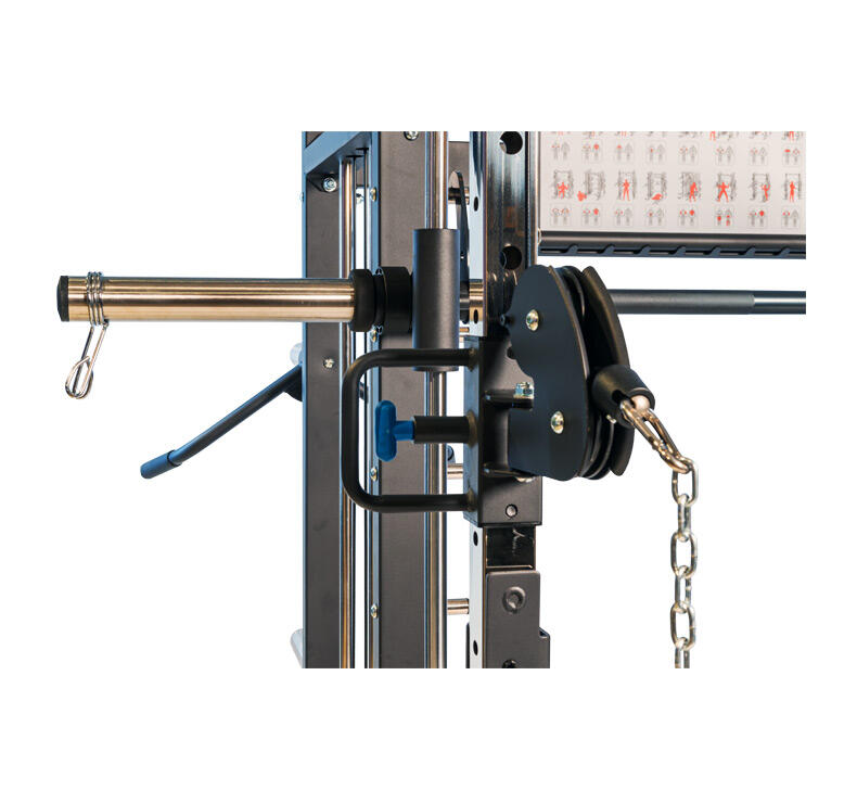 Multistation Smith IF1100 - Tour à plaques de 200 kg - Design Le Plus Compact 3/8