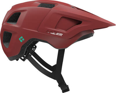 Casque de vélo lupo kineticore, matte maroon