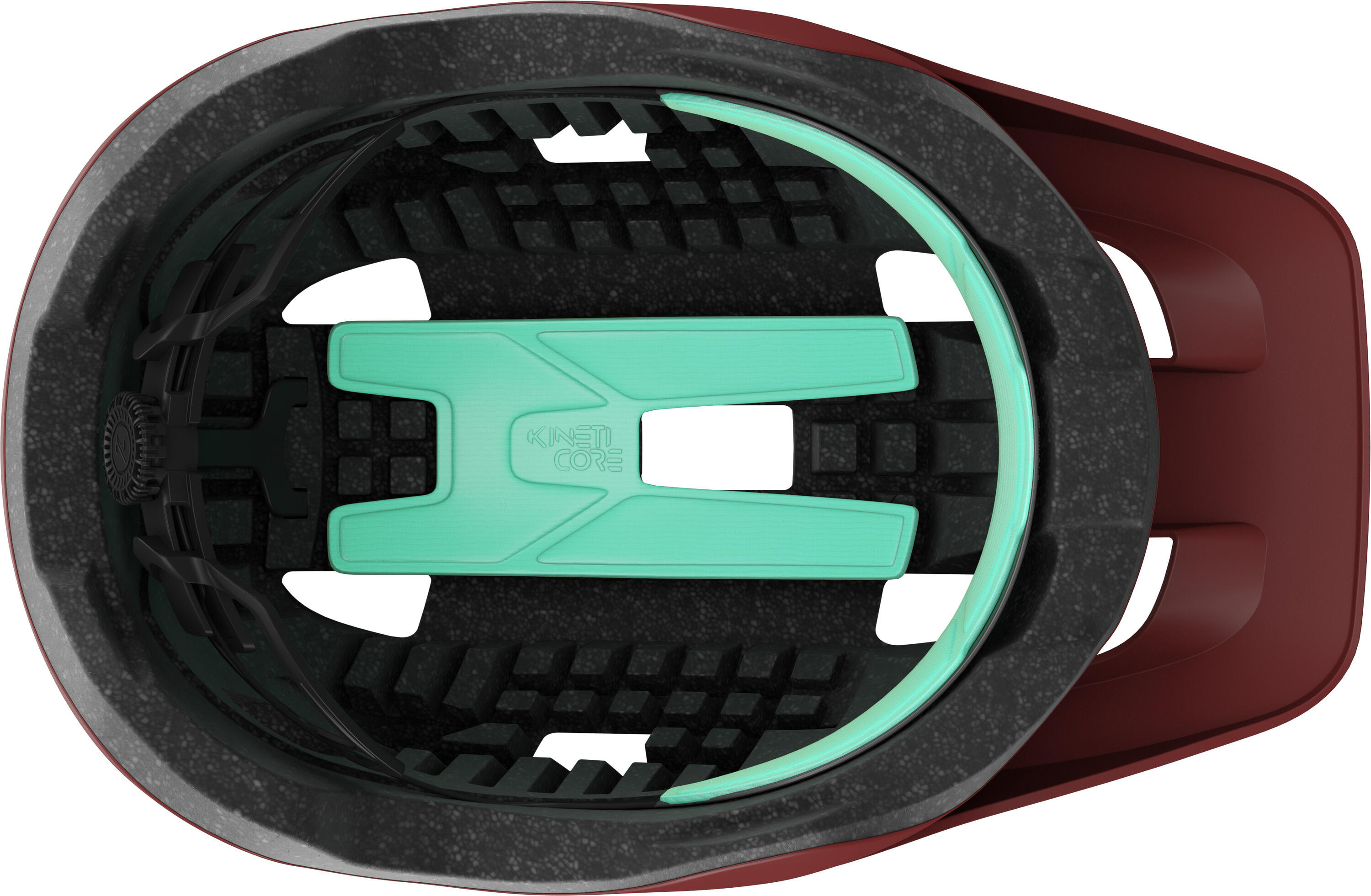 Casque de vélo Lupo KinetiCore, Matte Maroon 6/7