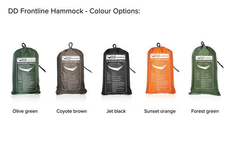 DD Hammocks Hamac Frontline - Coyote Brown 2/6