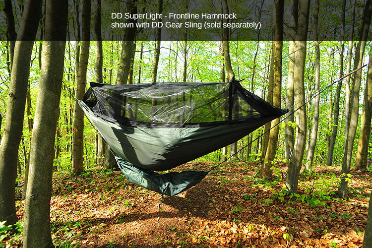 outdoorowy DD Hammocks Hamak Superlight Frontline 3/6