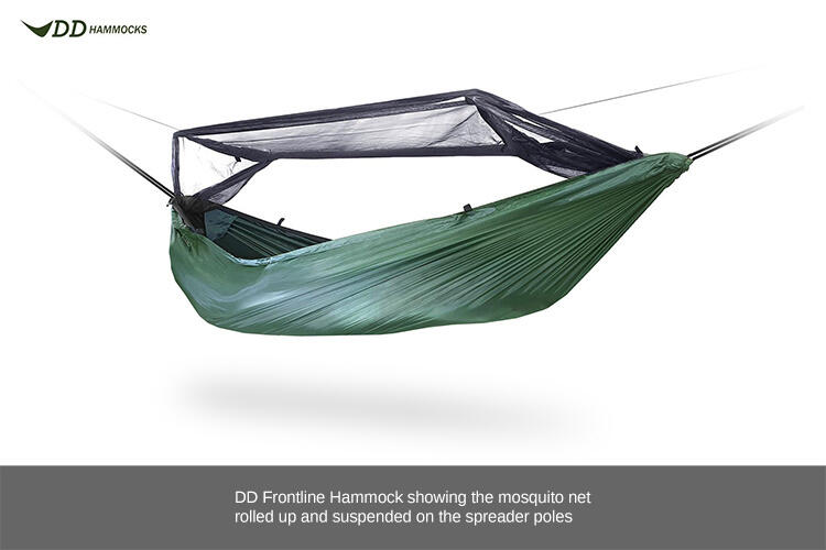DD Hammocks Frontline hangmat – Olive Green 5/6