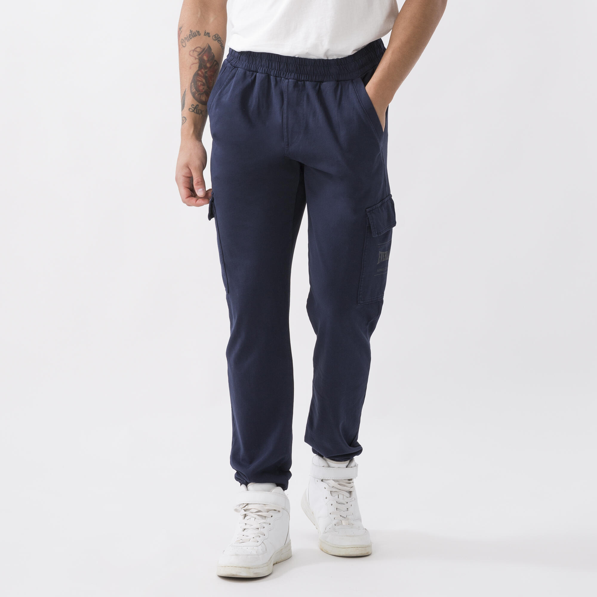 EVERLAST PANTALÓN CARGO DYNAMIC WORLD BLU NAVY ALGODÓN