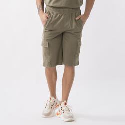 BERMUDA DYNAMIC MONDE EN JERSEY LOURD BLU NAVY COTON