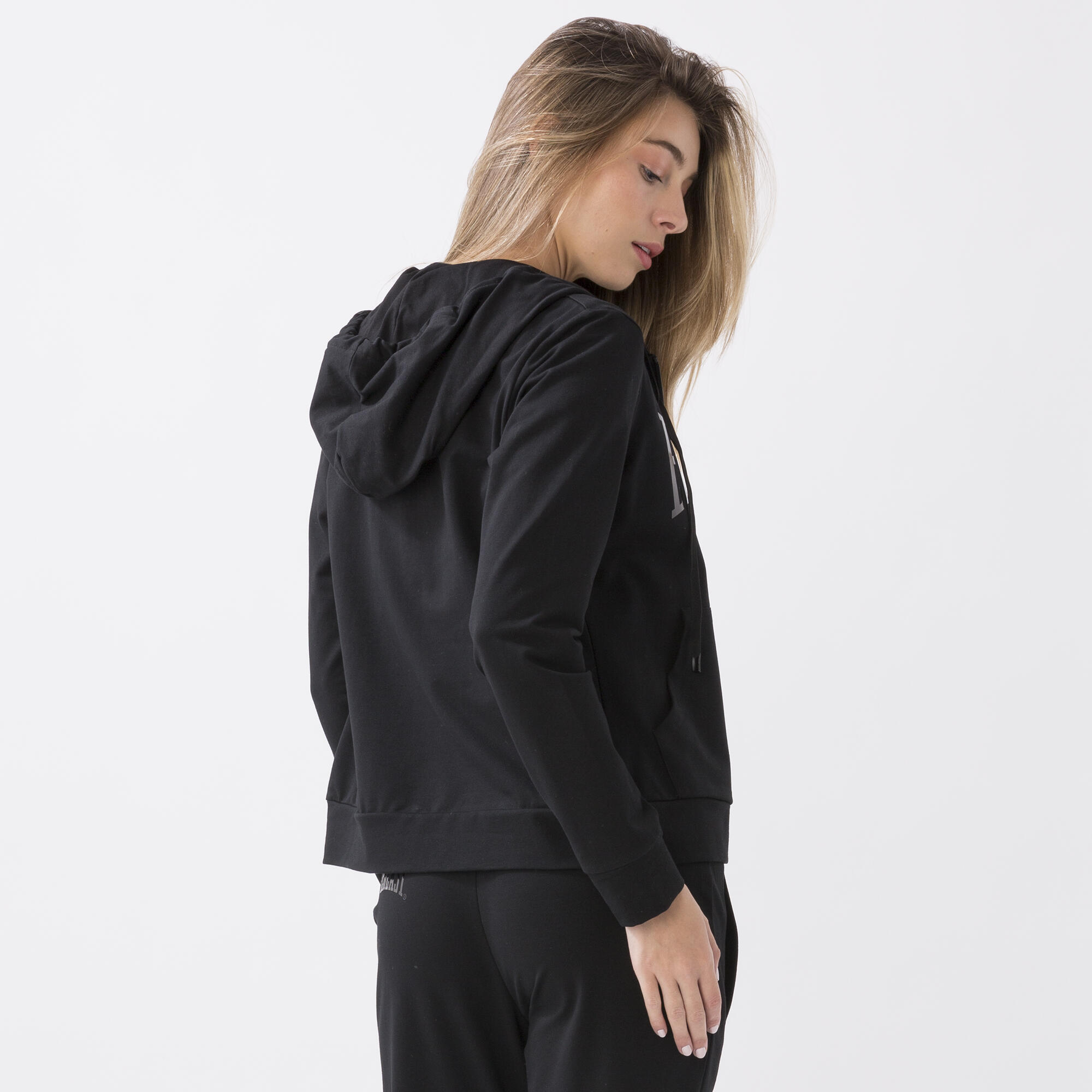 CHAQUETA DEPORTIVA DIENTITY SLIM FIT NEGRO ALGODÓN, ELASTANO 2/6
