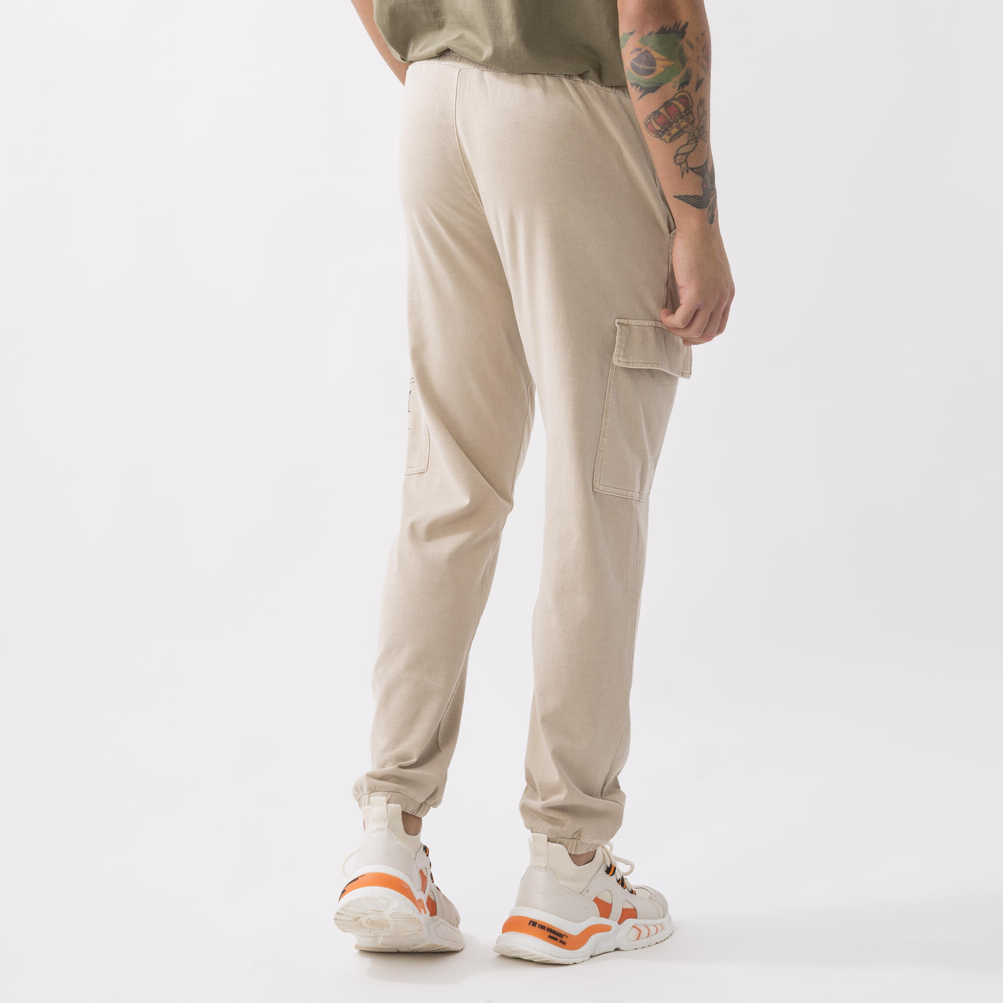 PANTALÓN CARGO DYNAMIC WORLD SAHARA ALGODÓN 4/6