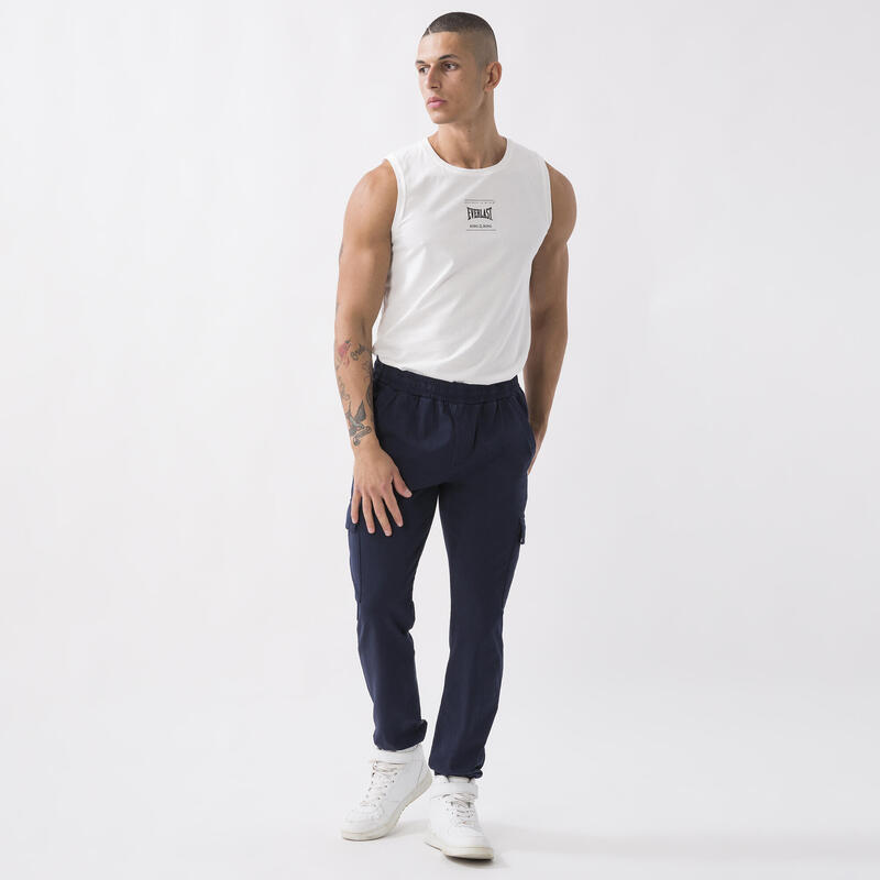 PANTALON CARGO DYNAMIC WORLD BLU NAVY COTON