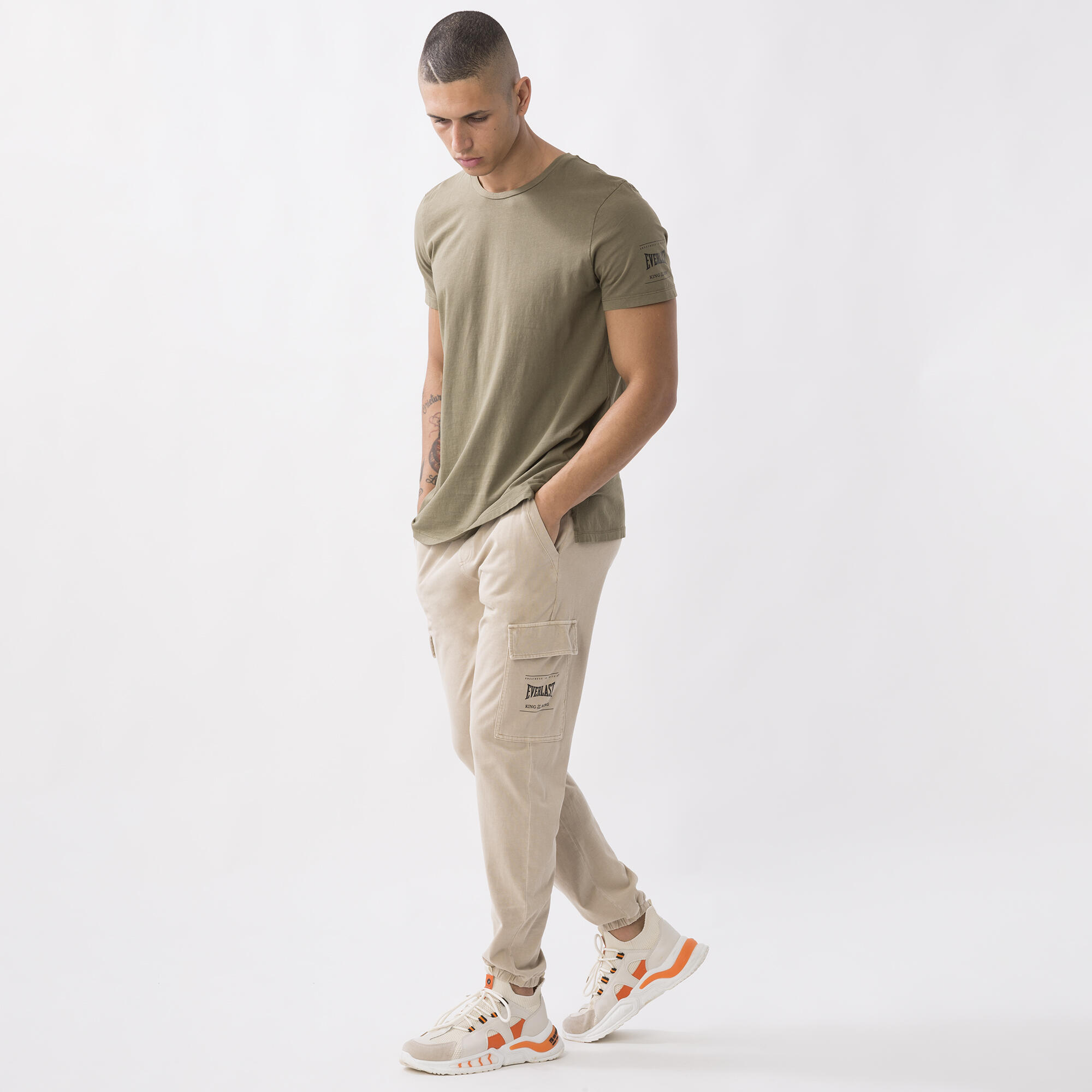 PANTALÓN CARGO DYNAMIC WORLD SAHARA ALGODÓN 2/6