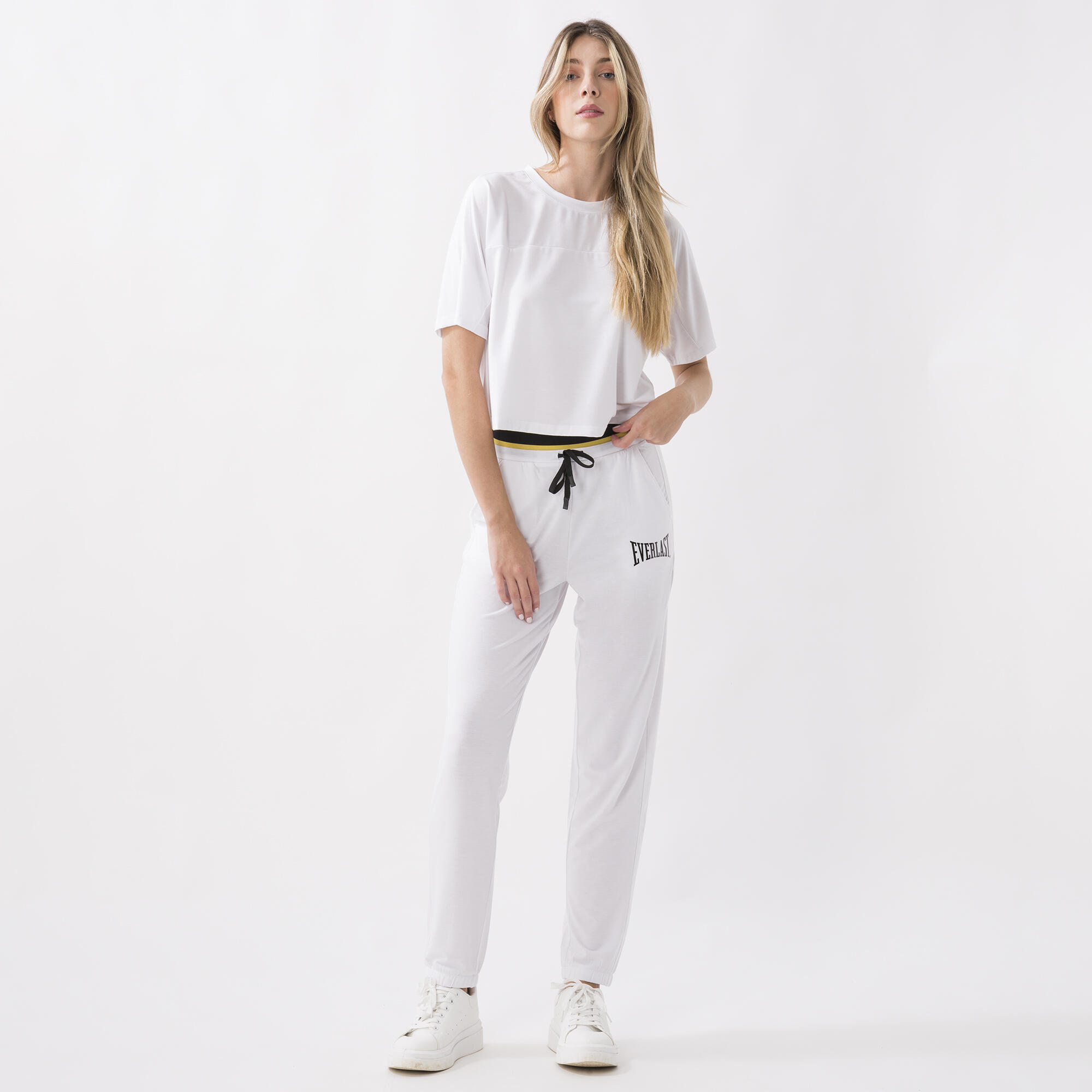 CAMISETA SPORT IDENTITY BOXY FIT BLANCO ÓPTICO POLIÉSTER, LYOCELL, ELASTANO 5/6