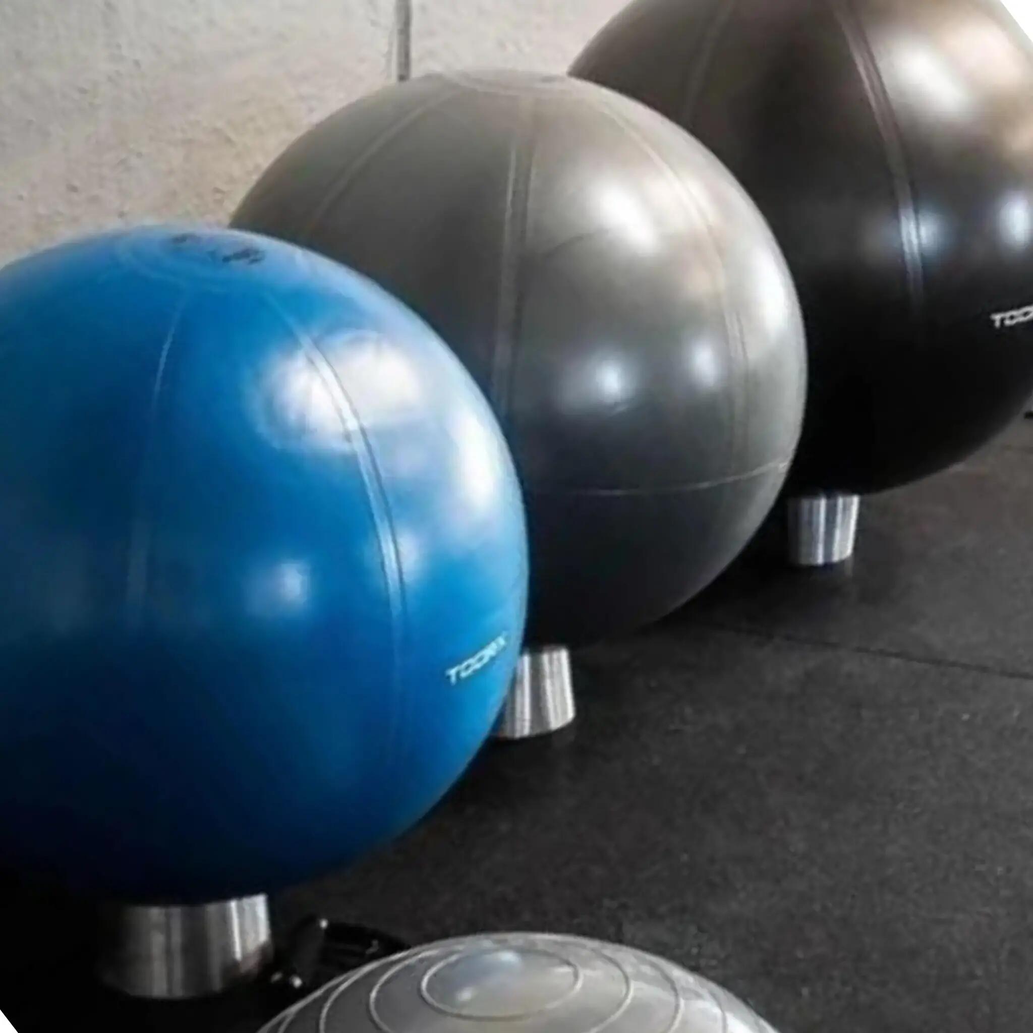 Ballon de gymnastique PRO - 500 kg - Ballon de fitness - Ballon assis - 75 cm - 3/4