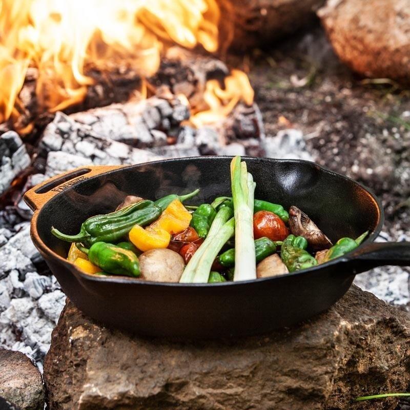 Petromax FP25 Skillet met steel 3/7