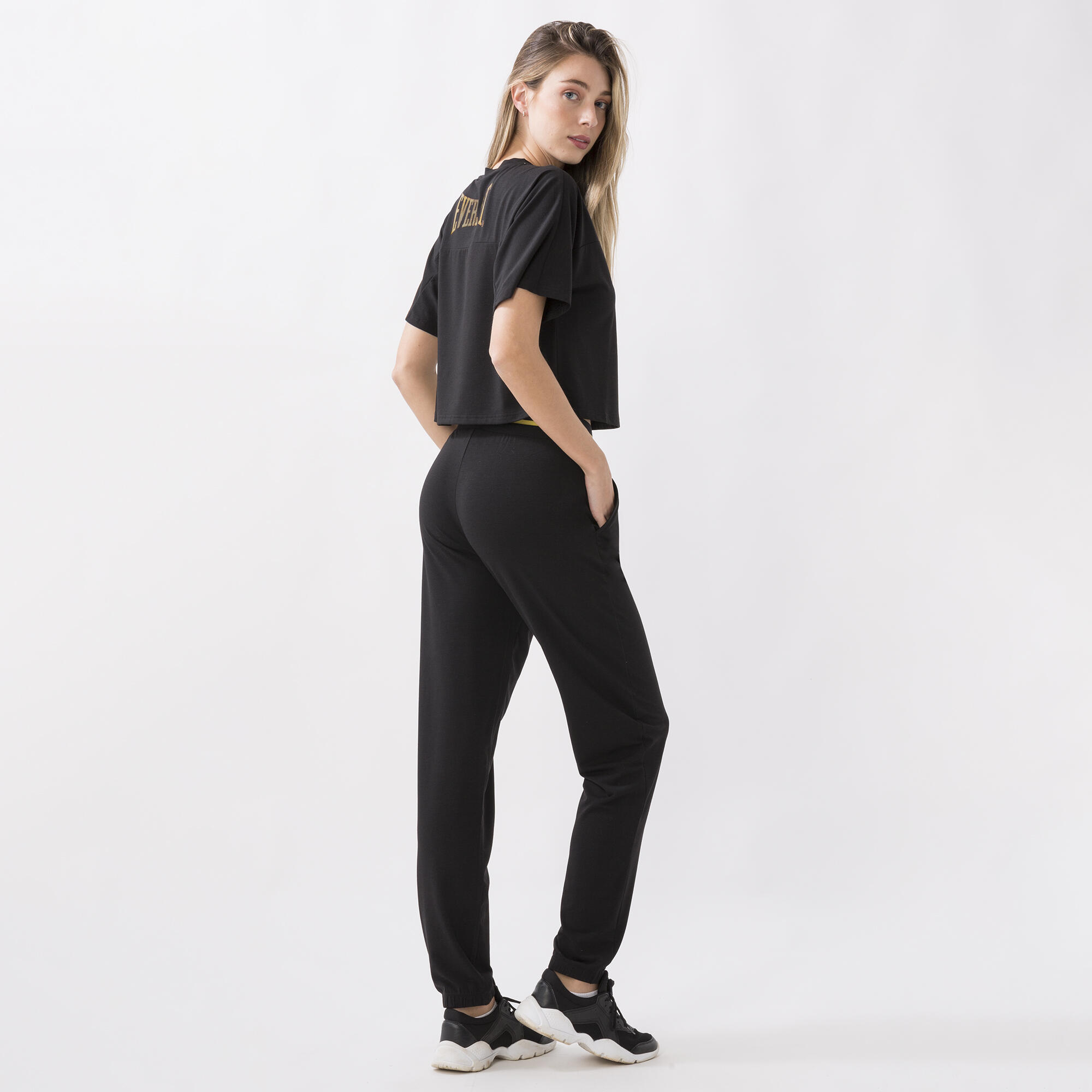 CAMISETA SPORT IDENTITY BOXY FIT NEGRO POLIÉSTER, LYOCELL, ELASTANO 4/6