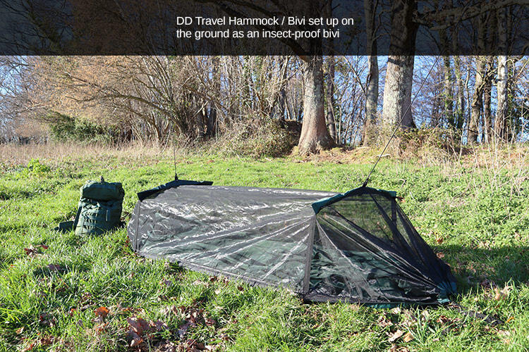 DD Hammocks Travel hangmat / Bivi – Olive Green 3/6